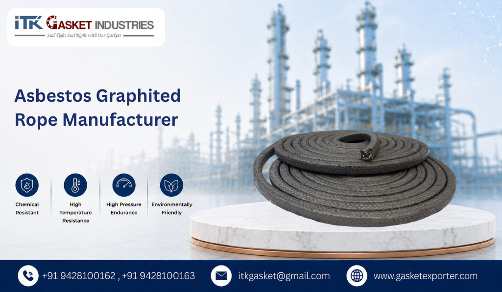 Asbestos Graphited Rope Manufacturer