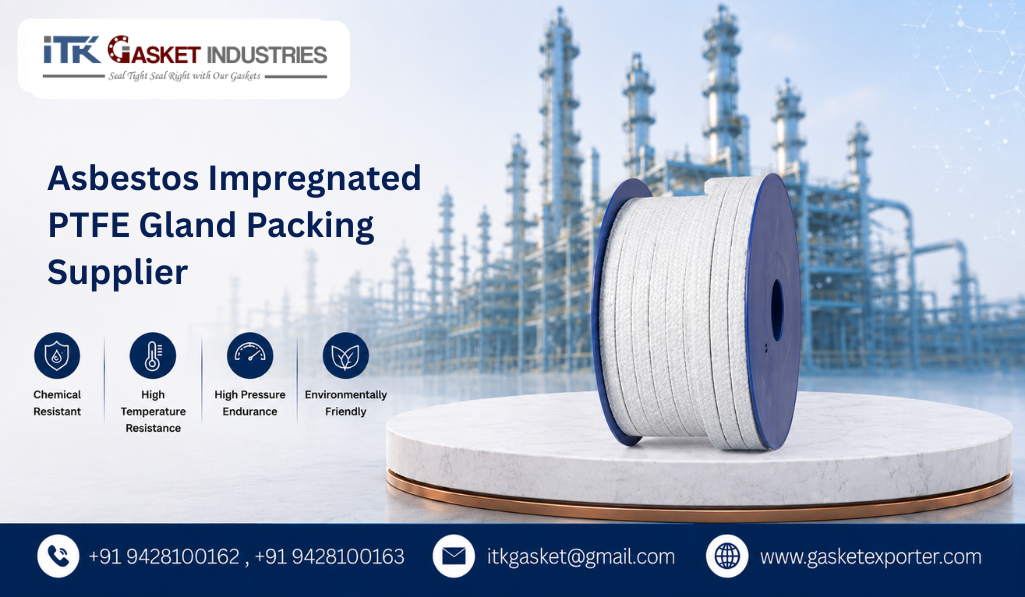 Asbestos Impregnated PTFE Gland Packing Supplier