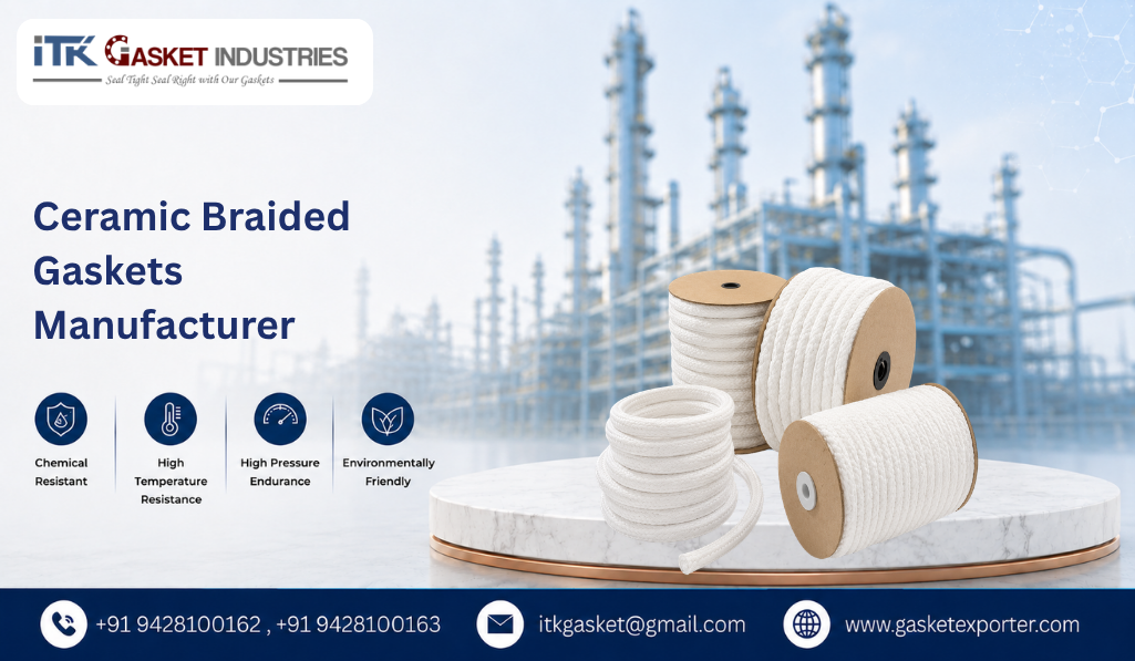 Ceramic Braided Gaskets Manufacturer