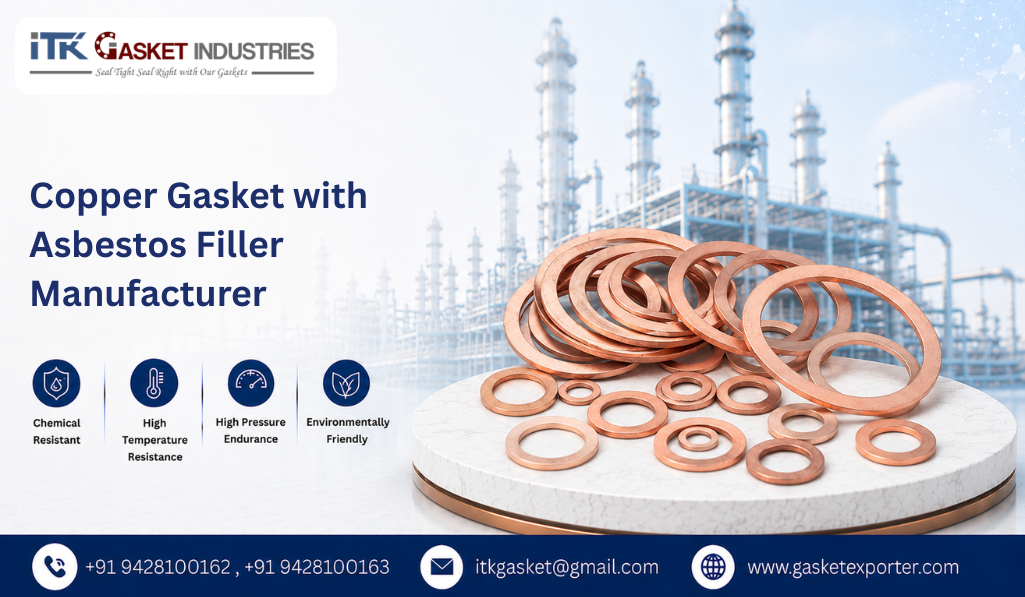Copper Gasket with Asbestos Filler Manufacturer