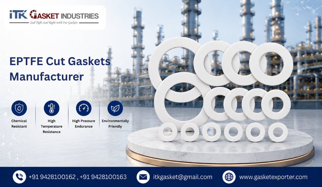 EPTFE Cut Gaskets Manufacturer