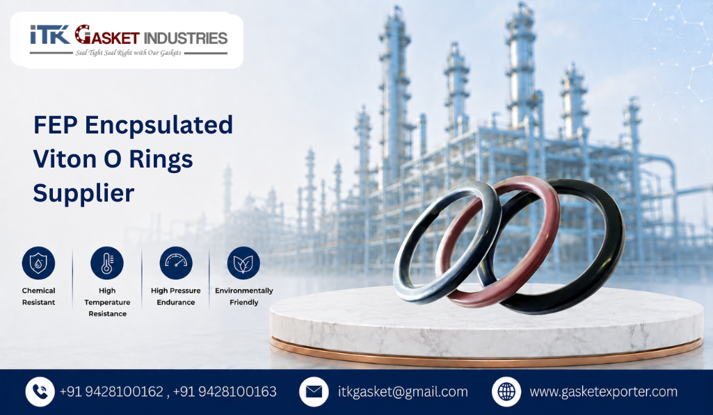 FEP Encpsulated Viton O Rings Supplier