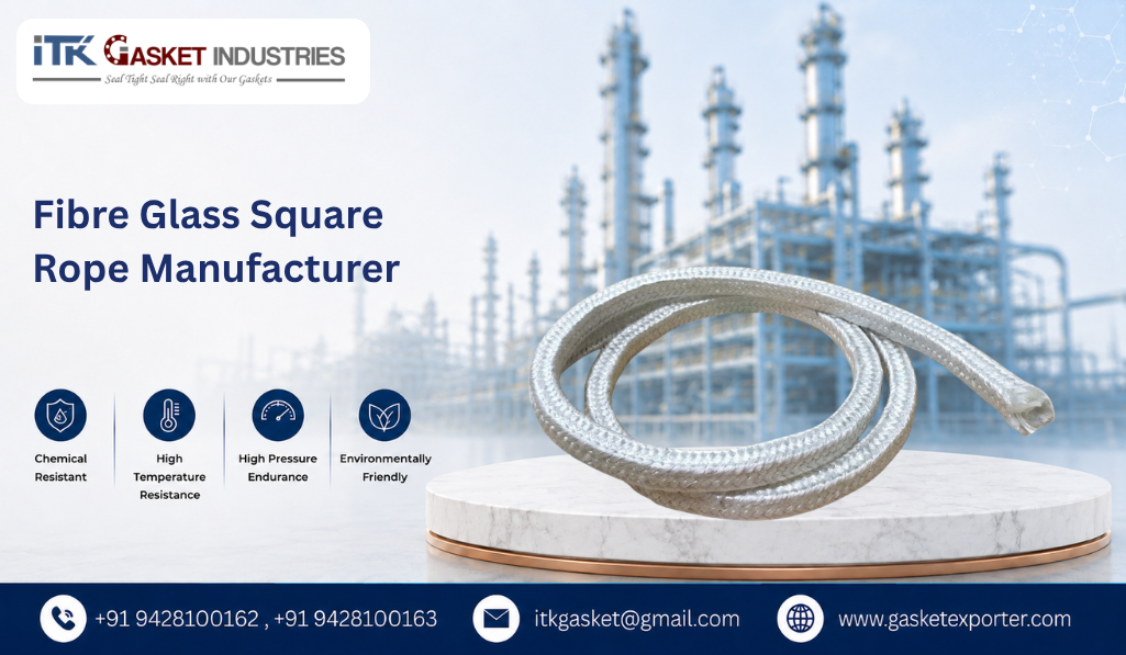 Fibre glass Square Rope Manufacturer