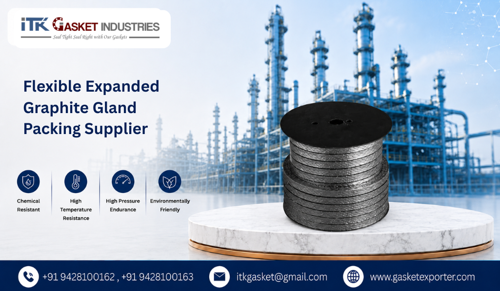 Flexible Expanded Graphite Gland Packing Supplier