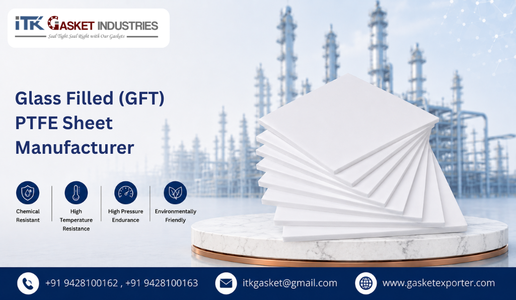 Glass Filled (GFT) PTFE Sheet Manufacturer