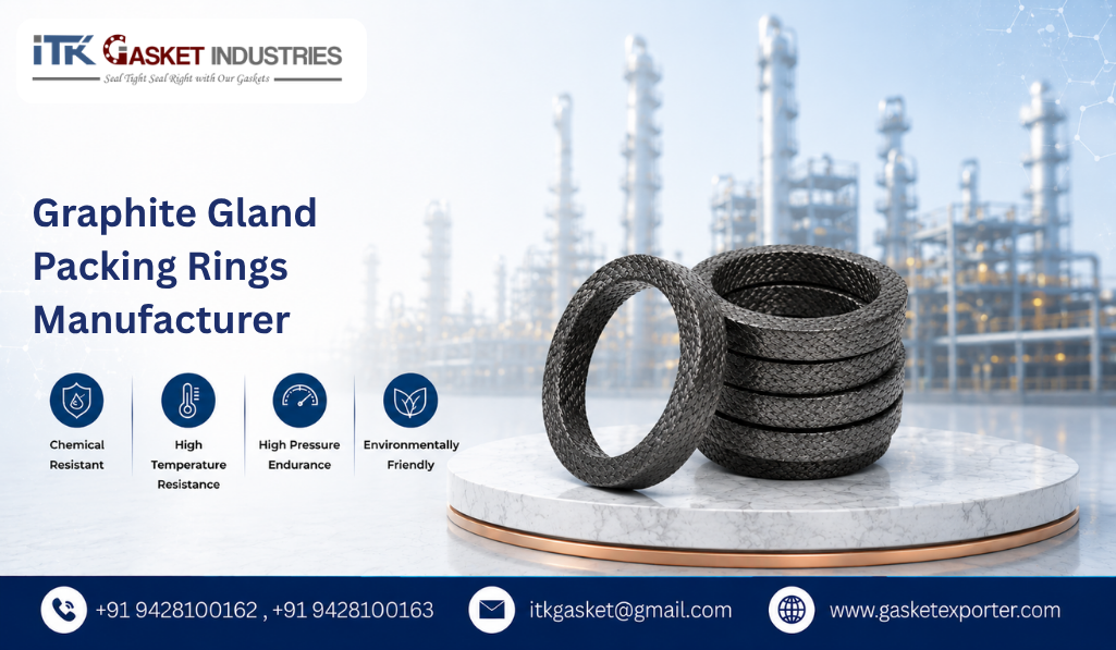 Graphite Gland Packing Rings Manufacturer