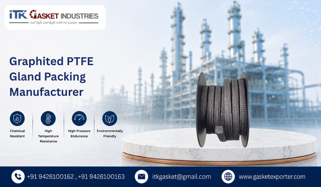 Graphited PTFE Gland Packing Manufacturer