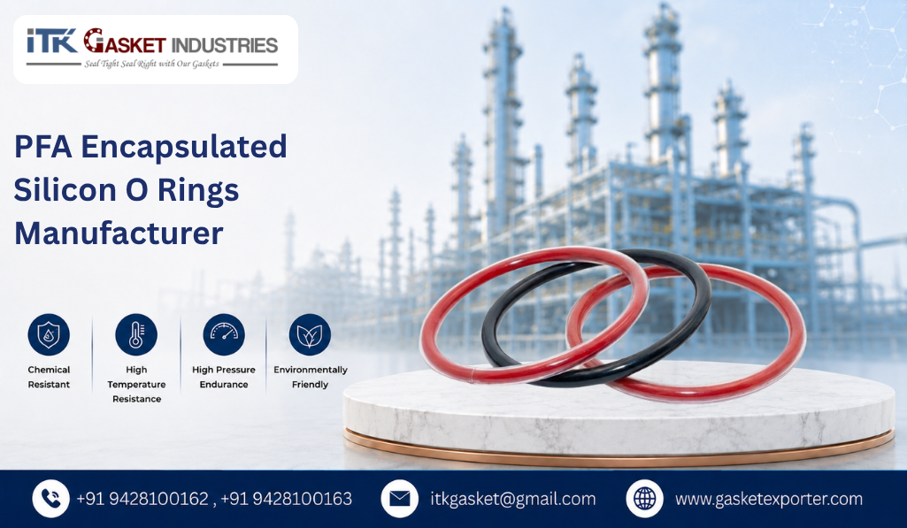 PFA Encapsulated Silicon O Rings Manufacturer