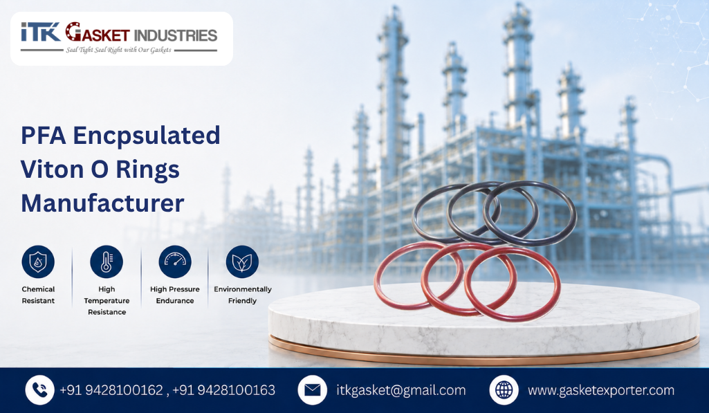 PFA Encpsulated Viton O Rings Manufacturer