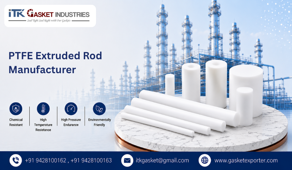 PTFE Extruded Rod Manufacturer
