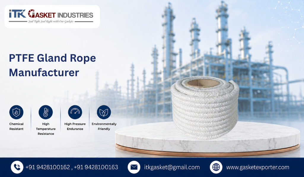 PTFE Gland Rope Manufacturer