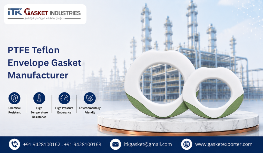 PTFE Teflon Envelope Gasket Manufacturer