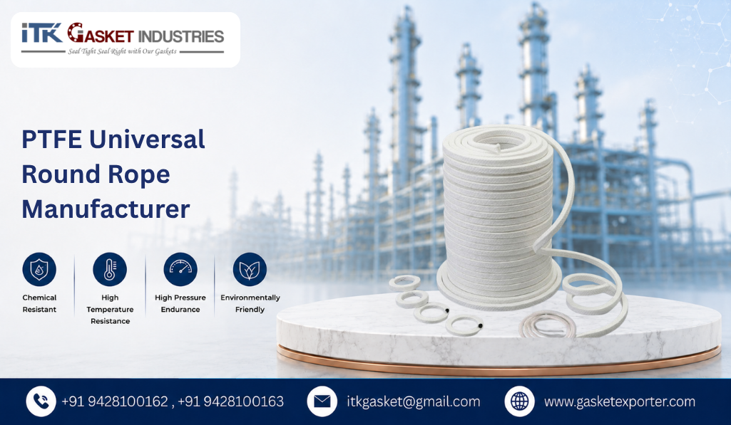 PTFE Universal Round Rope Manufacturer