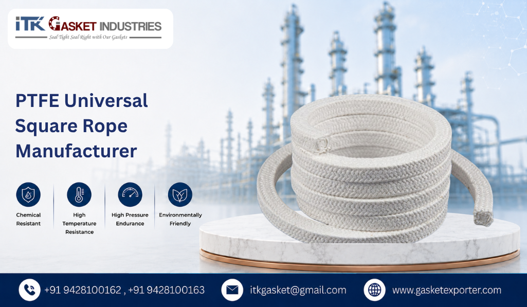 PTFE Universal Square Rope Manufacturer