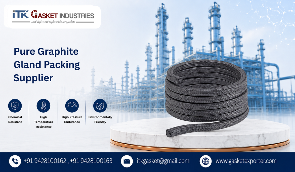 Pure Graphite Gland Packing Supplier