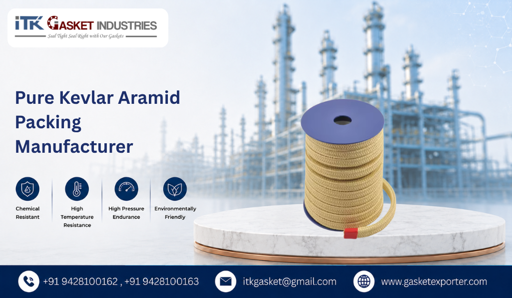 Pure Kevlar Aramid Packing Manufacturer