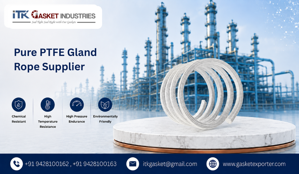 Pure PTFE Gland Rope Supplier