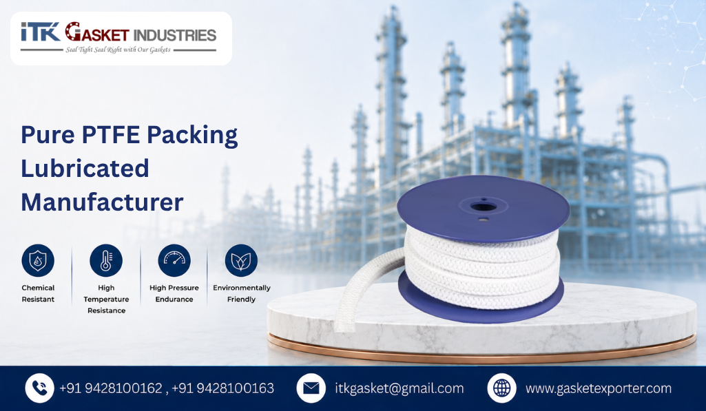 Pure PTFE Packing Lubricated Manufacturer