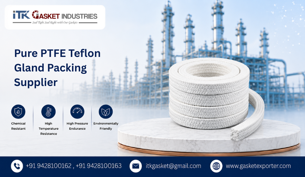 Pure PTFE Teflon Gland Packing Supplier