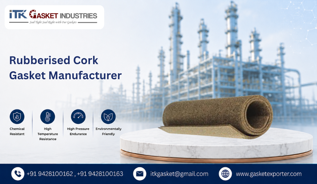 Rubberised Cork Gasket Manufacturer