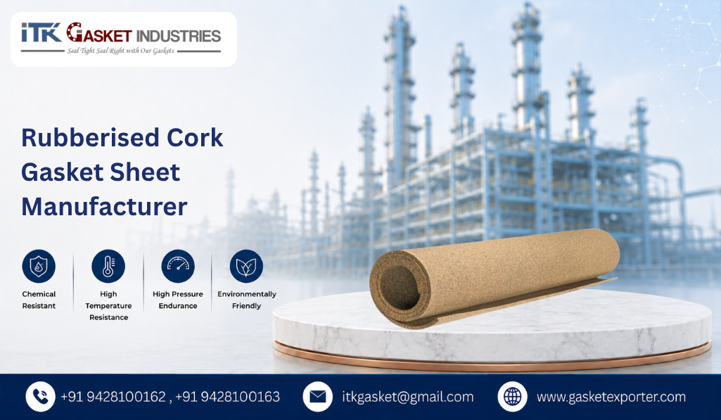 Rubberised Cork Gasket Sheet Manufacturer