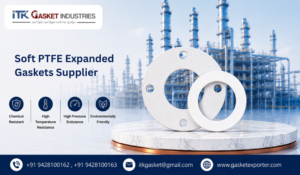 Soft PTFE Expanded Gaskets Supplier