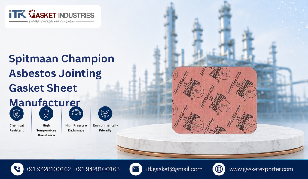 Spitmaan Champion Asbestos Jointing Gasket Sheet Manufacturer