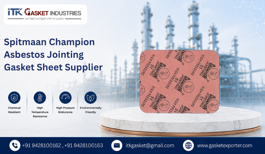 Spitmaan Champion Asbestos Jointing Gasket Sheet Supplier