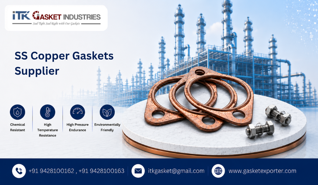 SS Copper Gaskets Supplier