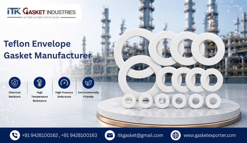 Teflon Envelope Gasket Manufacturer