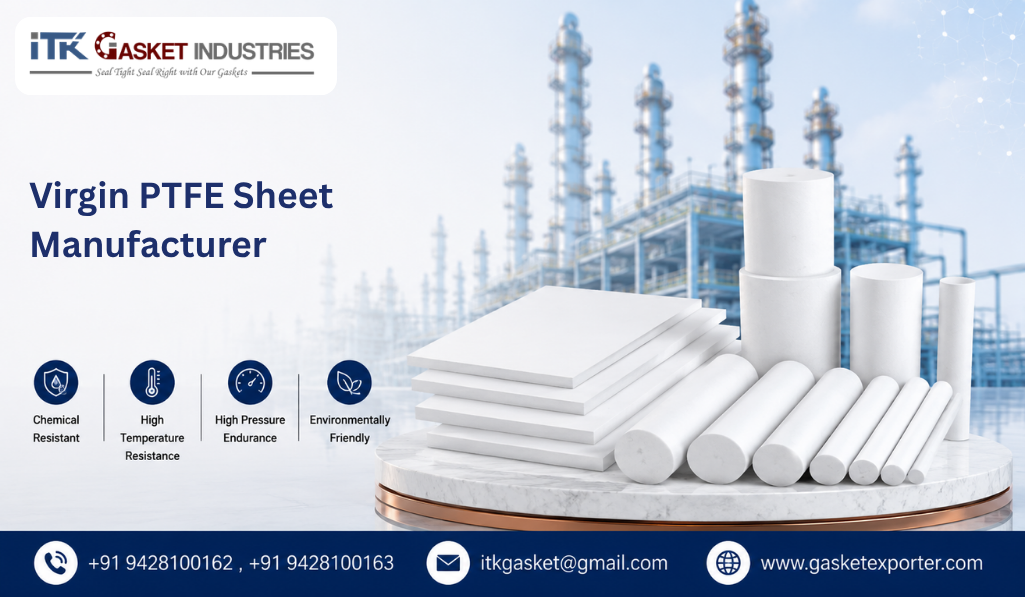 Virgin PTFE Sheet Manufacturer